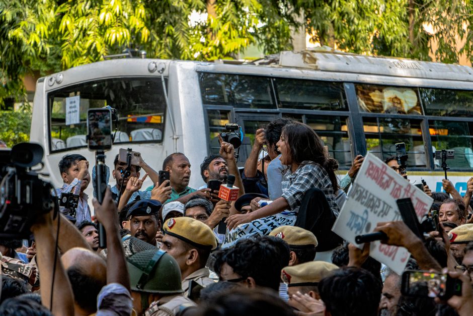 Anti-CEC protest LIVE | Abhijeet Dipke to be produced before SEM Court; Neha Bora slams ‘illegal’ detention of protesters – The Hindu